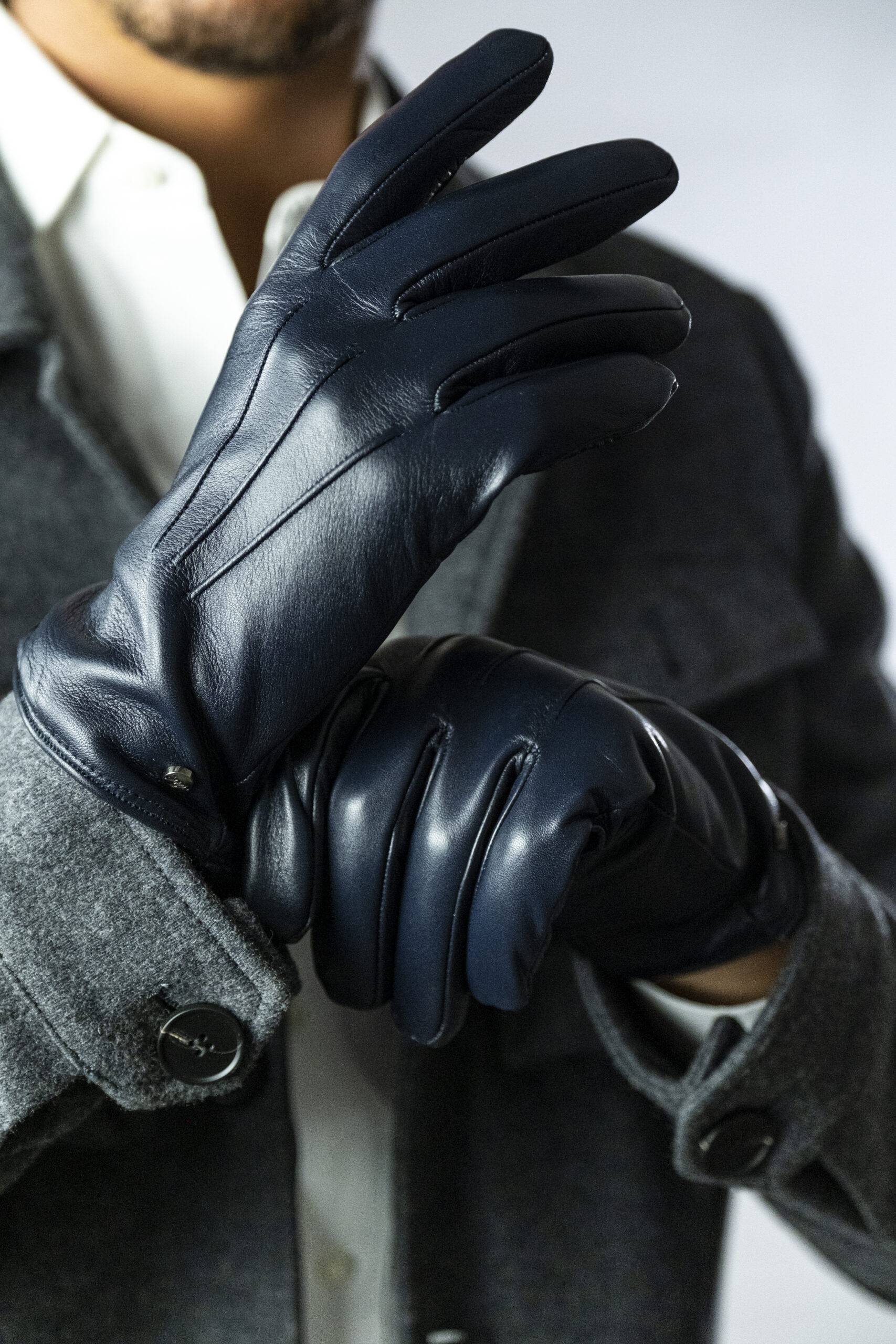 Nappa classic workable on touch screens cashmere lined - Merola Gloves ...