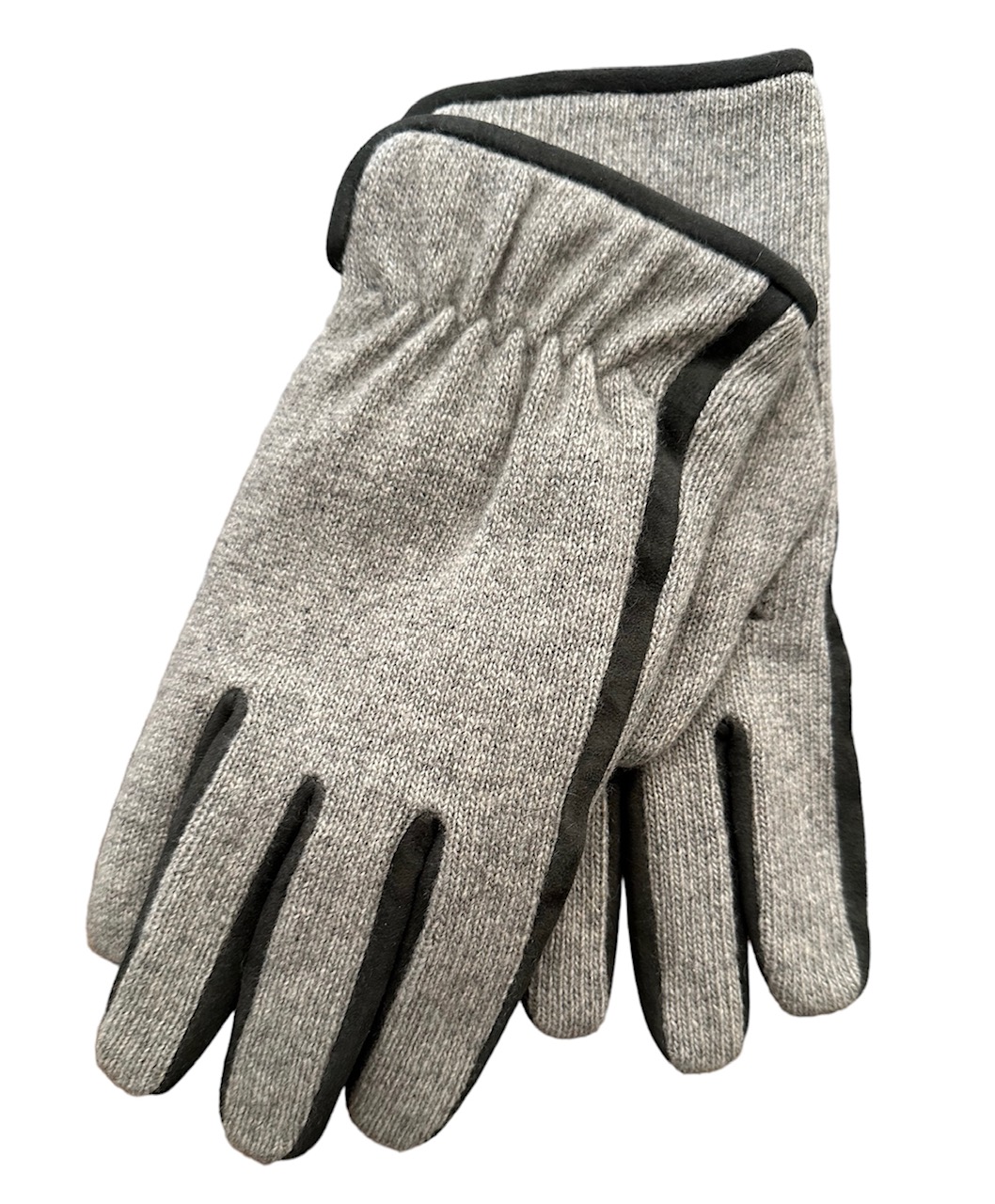 Soft Cash gloves cashmere lined Suede piping