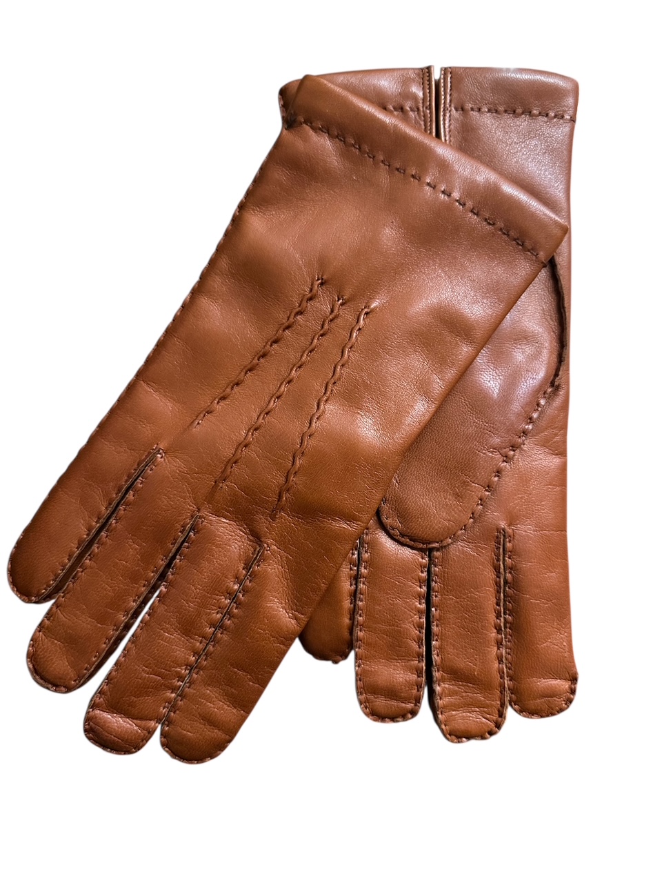 Nappa gloves hand sewn cashmere lined Coloniale (in stock)